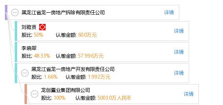 黑龙江省龙一房地产拆除有限责任公司 企业工商信息与信用剖析